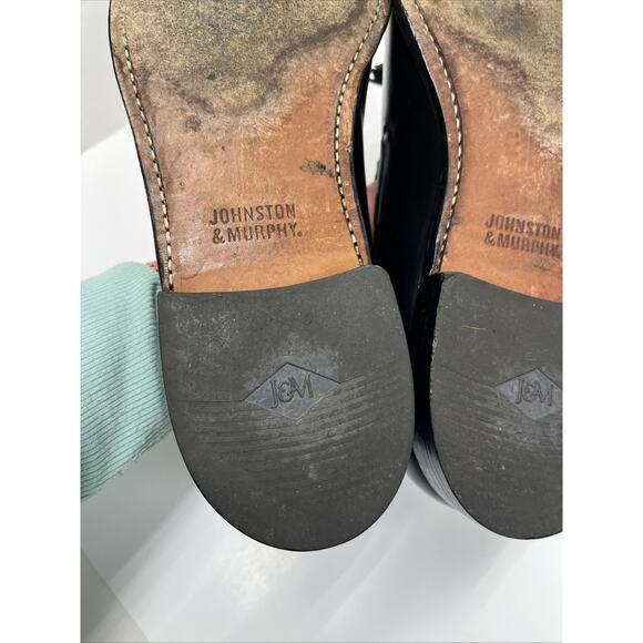 Johnston & Murphy Black Loafers - Picture 13 of 14